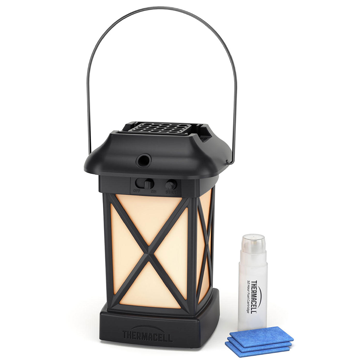 Thermacell Mosquito Repellent Cambridge Lantern; Includes 12-Hour Refill