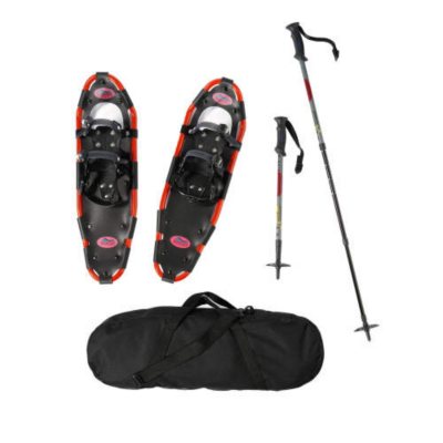 Mountain Tracks Pro 72 cm Snowshoe set with poles and bag 