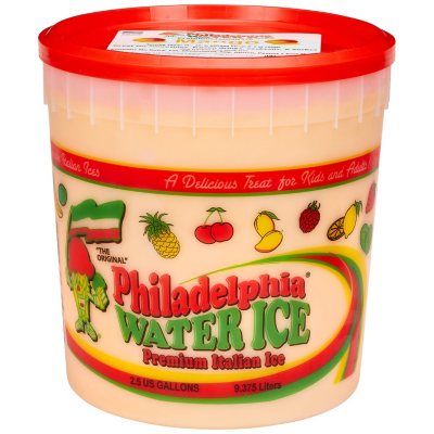 Philadelphia Water Ice, Bulk Tubs ( gallon) - Sam's Club