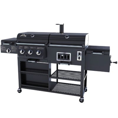 GAS/CHARCOAL GRILL SMOKE HOLLOW 4 IN 1 - Sam's Club