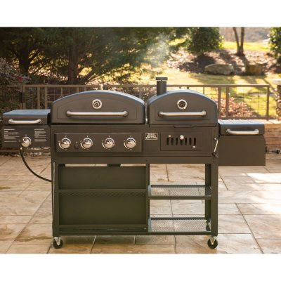 Smoke Hollow Pro Series 4 in 1 Gas Charcoal Combo Grill Sam s Club