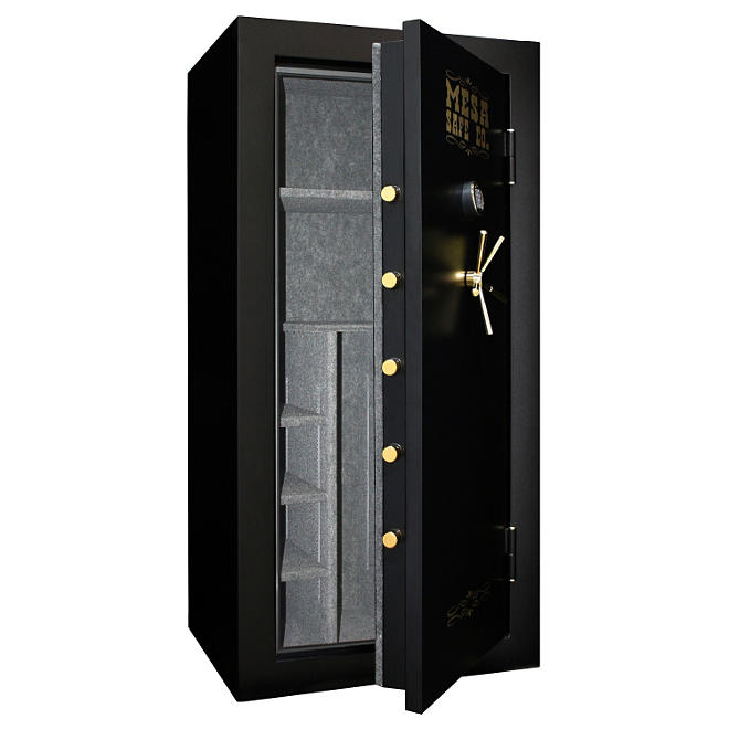 Mesa Safe All Steel MBF7236E 21.1 cu. ft. Capacity 42 Gun Burglary & Fire Safe with a High Security Electronic Lock