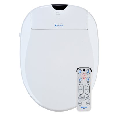 Photos - Bathroom Sink Brondell Advanced Bidet Toilet Seat with Bonus Filter-Round - White S1000 