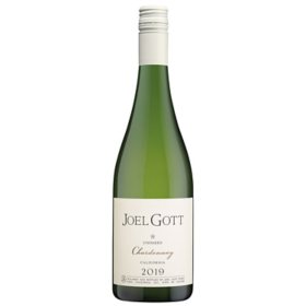 Joel Gott California Unoaked Chardonnay White Wine 750 ml
