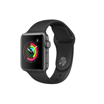 black apple watch series 2