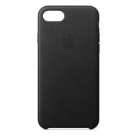 Apple iPhone 8 Leather Case (Black)