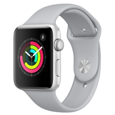 Apple Watch Series 3 GPS - Silver Aluminum Case with Fog Sport Band (Choose  Size) - Sam's Club