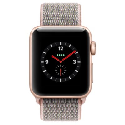 Apple watch series 3 pink 38mm on sale