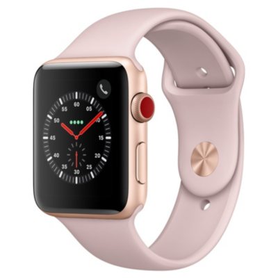 Apple Watch Series 3 GPS + Cellular - Gold Aluminum Case with Pink Sand  Sport Band - Sam's Club