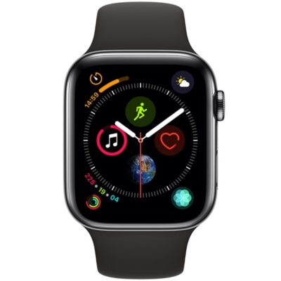 Apple Watch Series 4 GPS + Cellular 44MM Black Stainless Steel