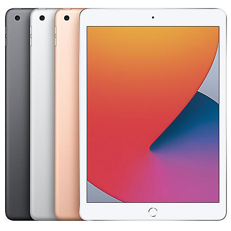 Apple iPad 10.2" 128GB (2020 Model) with Wi-Fi (Choose Color)