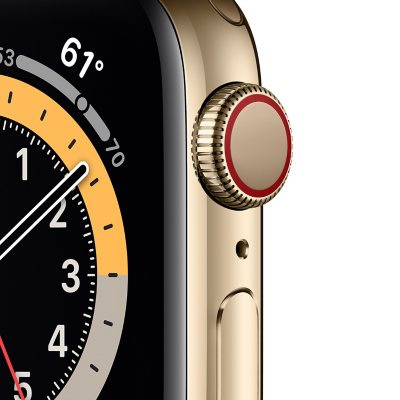 Apple Watch Series 6 Stainless Steel Case with Milanese Loop Apple Watch Series 6 Stainless Steel Case with Milanese Loop
