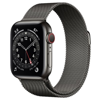 Apple Watch Series 6 Stainless Steel Case with Milanese Loop 40mm GPS +  Cellular (Choose Color) - Sam's Club