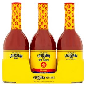 Louisiana Hot Sauce 12 oz., 3 pk.