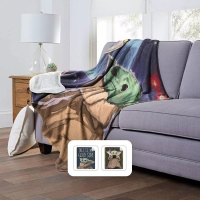 Mandalorian sherpa blanket new arrivals