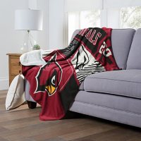 Officially Licensed NFL Cloud Throw Blanket with Sherpa Back, 60" x 70"(Assorted Teams)