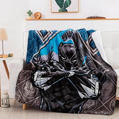 Black panther throw blanket new arrivals