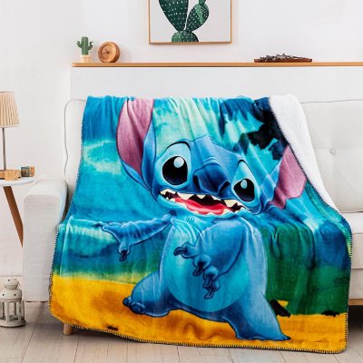 Primark Limited Disney Lilo and Stitch Throw Blanket 120cm x 150cm :  : Home & Kitchen