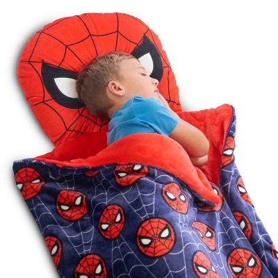 Marvel Spider Man City Never Sleeps Slumber Bag with Pillow