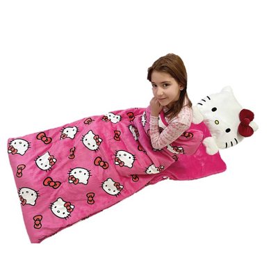 Hello Kitty “Slumber Kitty” Slumber Bag With Pillow - Sam's Club