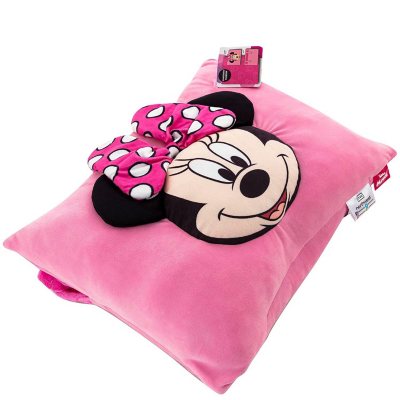 Disney Minnie and Daisy BFF Heart Pink Throw Pillow, 18x18, Multicolor