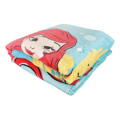 Disney Little Mermaid Cloud Faux Fur Throw 50