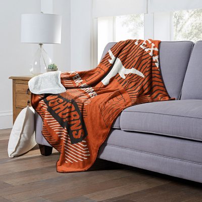 Orange fall throw blanket hot sale