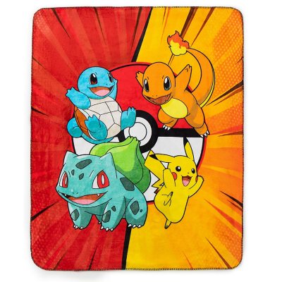 Pikachu blanket and pillow hot sale