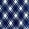 Navy, variant on Yellowstone Dutton Plaid 106" x 94" Queen/King Cloud Blanket