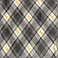 Grey, variant on Yellowstone Dutton Plaid 106" x 94" Queen/King Cloud Blanket