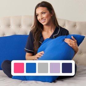 Cloud Bed Pillow, 2 Pack, 20" x 28", Assorted Colors