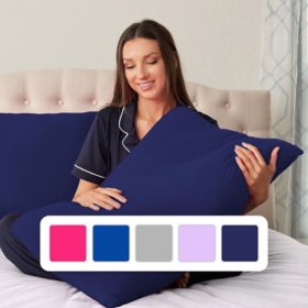 Member's Mark Colorful Cloud Bed Pillow, 2 Pack, 20" x 28", Choose Color