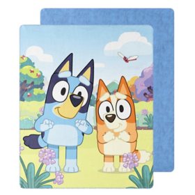 Kids Licensed 50" x 60" Cloud Faux Fur Throw Blanket, Assorted Characters