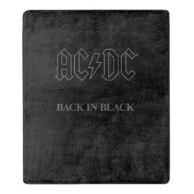 Classic Rock Band Luxury Throw Blanket, 60" x 70", Assorted Bands