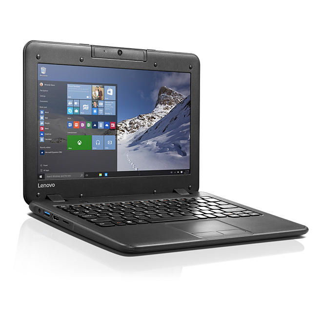Lenovo ThinkPad N22 11.6" HD Laptop with Intel Celeron N3050 Processor, 4GB Memory, 32GB SSD Hard Drive, and Windows 10