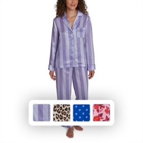 LOFT Women's Satin Notch Collar Pajama Set