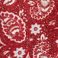 Red, variant on Vera Bradley Paisley Crew Neck Sweater