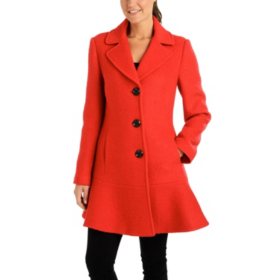 Fleet Street Classic Wool Peplum Coat Sam S Club