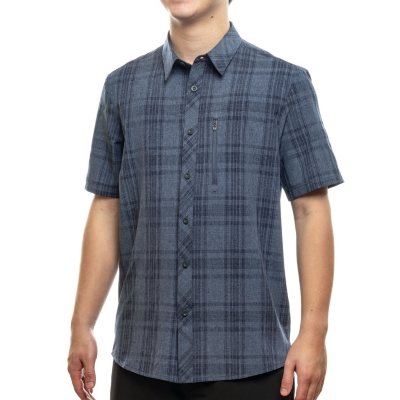 【TRAVEL】Smoke knit short sleeve ZeroXposur Travel Short Sleeve Shirt - Sam's Club