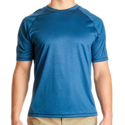 Zeroxposur Shirts | Nwt Men's Zeroxposur Sun Protection Top Blue Dione XXL | Color: Blue | Size: XXL | Poshjoshllc's Closet