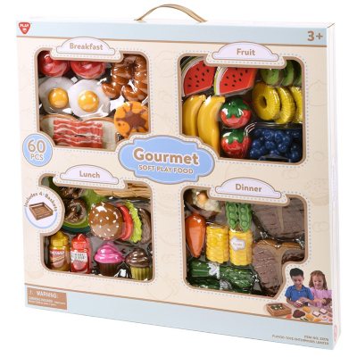 Gourmet soft hot sale play food