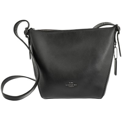 Coach mini dufflette store leather shoulder bag