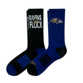 NFL Adult 2-Pack Crew Socks