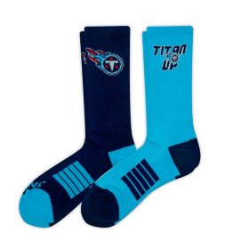Tennessee Titans Adult 2-Pack Crew Socks