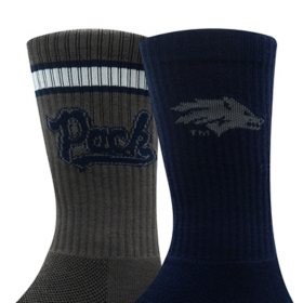 Nevada Wolfpack Adult 2-Pack Crew Socks