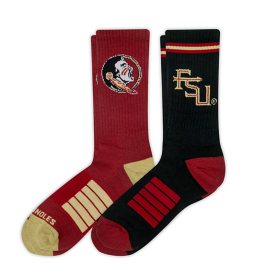 Florida State Seminoles Adult 2-Pack Crew Socks