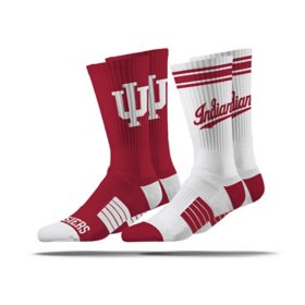 NCAA Adult 2-Pack Crew Socks