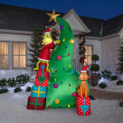 Grinch inflatables on sale