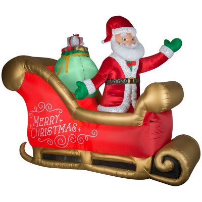 buffalo bills santa inflatable