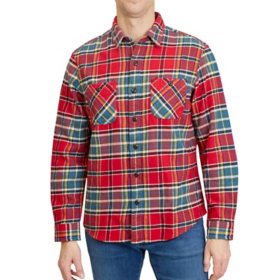 Land's End Men's Flannel Rugged Shirt